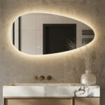 Organischer Badezimmerspiegel 120x60 cm (9070-Serie)