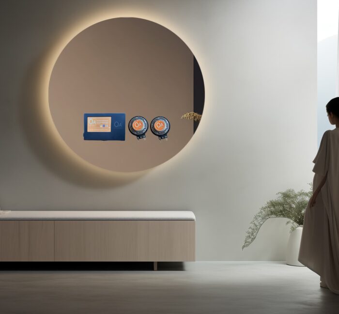 Optional erhältlich: OrangeAudio Bluetooth-Musiksystem mit 2 HiFi-Lautsprechern